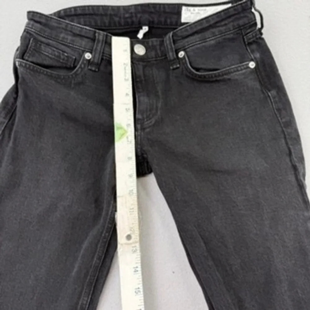 Rag Bone Women 26 Daria Low Rise Baggy Boyfriend Jeans Capsule Edgy Grunge Goth